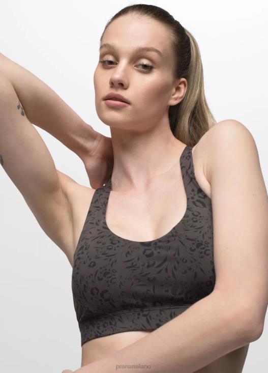 donne reggiseno Chakara prAna stagioni del ferro scuro vestiario T6DPZ220