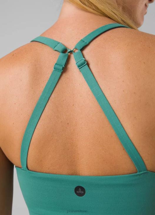 donne top corto chakara prAna baia vestiario T6DPZ125