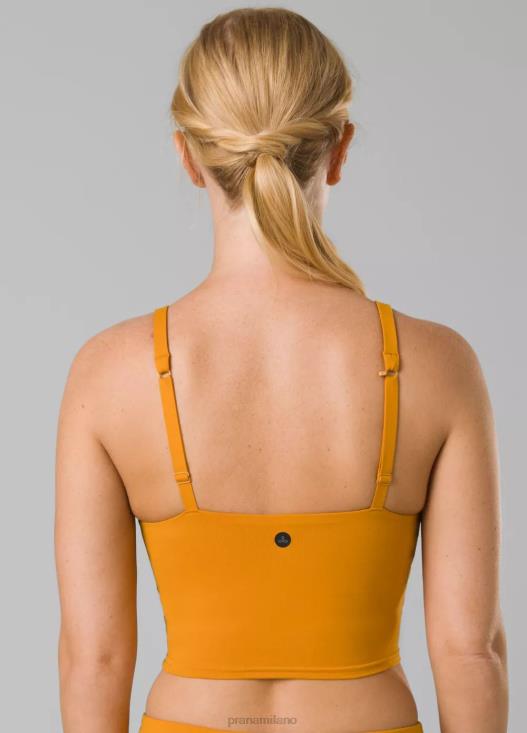 donne top corto chakara prAna solstizio profondo vestiario T6DPZ124