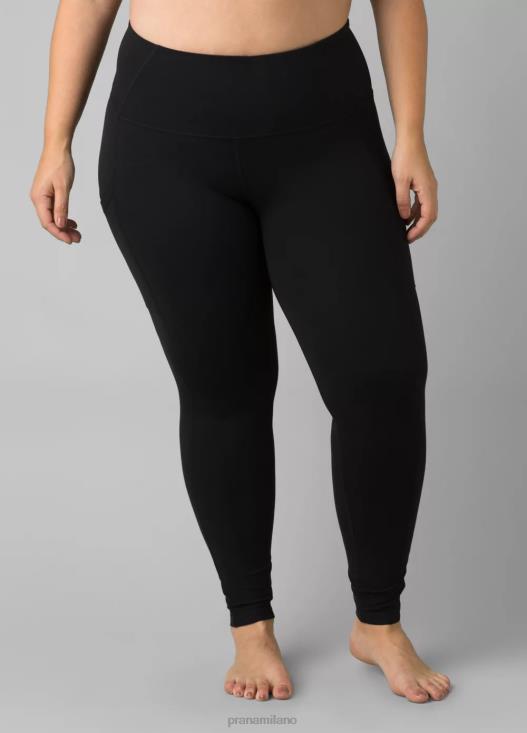 donne Electa legging plus prAna nero fondi T6DPZ523
