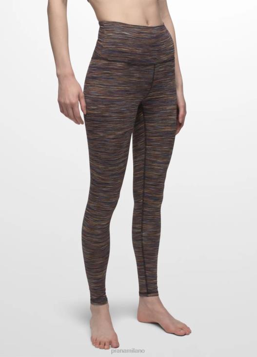donne Luxara impresa legging 7/8 prAna colorante spaziale al gelso fondi T6DPZ446