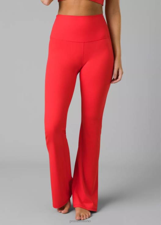 donne Pantaloni svasati Luxara prAna rosso carminio fondi T6DPZ330