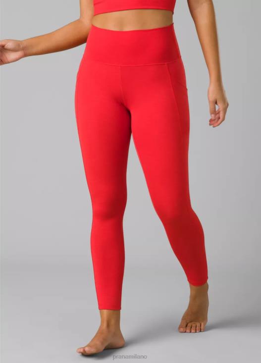 donne becksa 7/8 gambali prAna erica rosso carminio fondi T6DPZ472