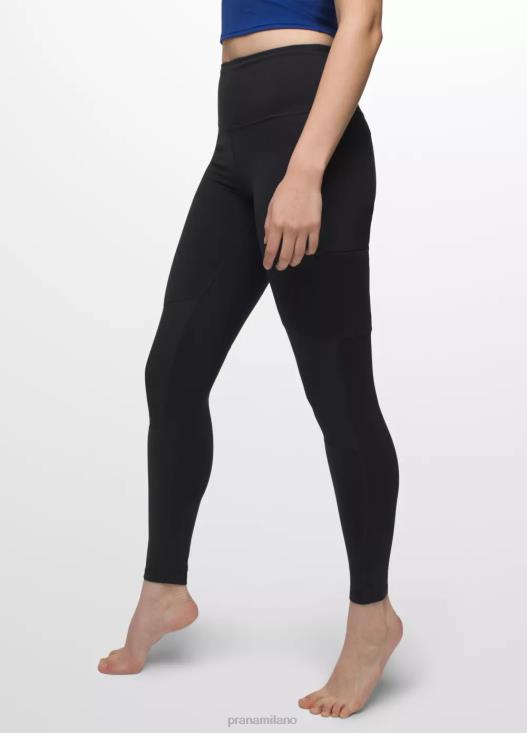 donne gambali con punta Chakara prAna nero fondi T6DPZ452