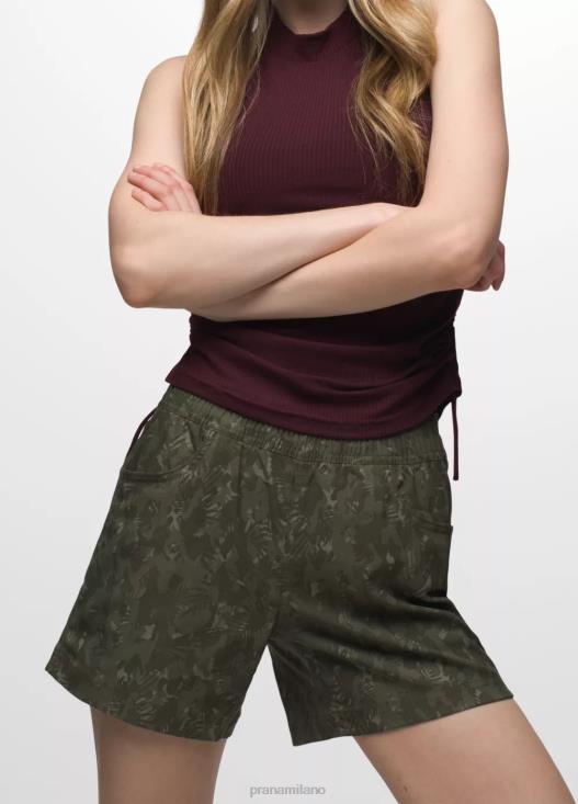 donne Halle e-vita corta ii prAna mimetico sempreverde fondi T6DPZ379