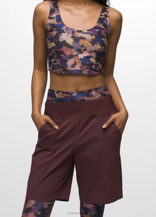 donne koen pantaloncino piatto davanti prAna cacao fondi T6DPZ438