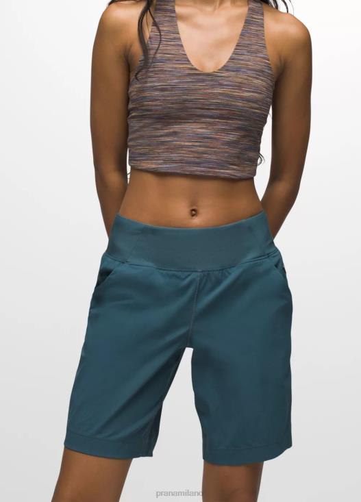 donne koen pantaloncino piatto davanti prAna tonno rosso fondi T6DPZ437