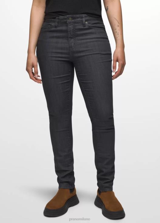 donne jeans kayla a vita alta prAna denim solido fondi T6DPZ393