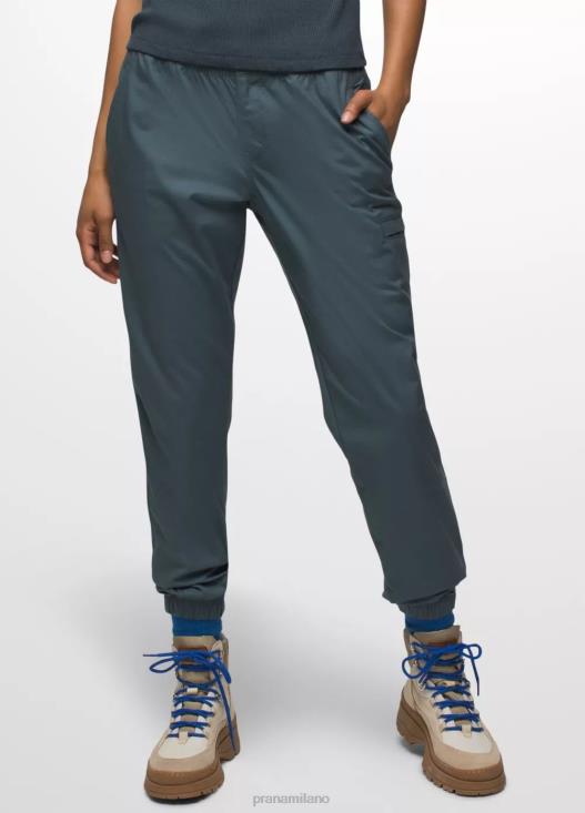 donne jogger a doppia visiera prAna grigio blu fondi T6DPZ419