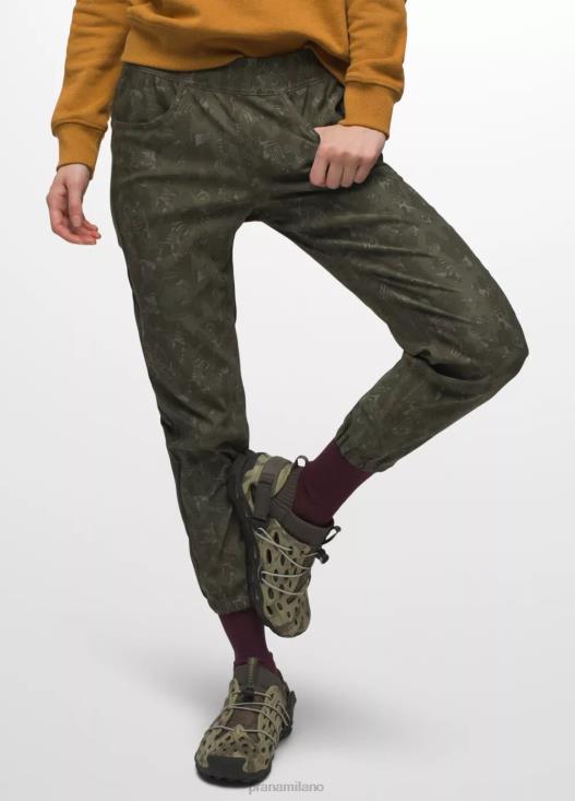 donne jogger a vita elettronica halle ii prAna mimetico sempreverde fondi T6DPZ372