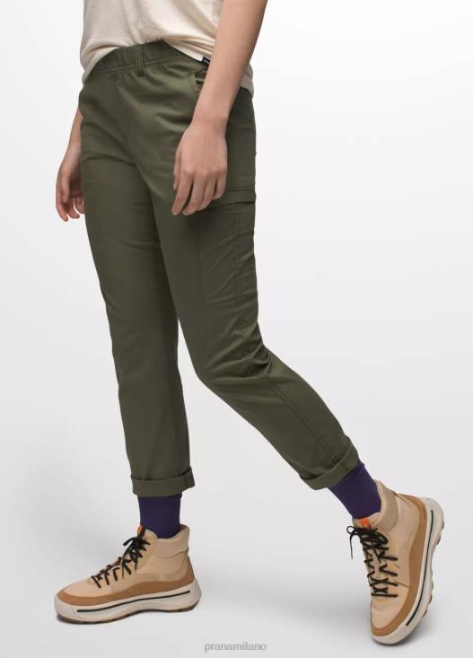 donne pantalone con doppia visiera prAna carico verde fondi T6DPZ433