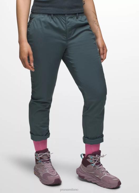 donne pantalone con doppia visiera prAna grigio blu fondi T6DPZ431