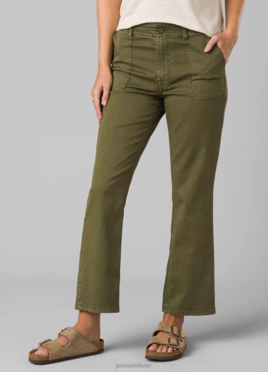 donne pantalone slim sancho prAna carico verde fondi T6DPZ459