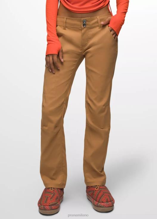 donne pantaloni dritti Halle prAna legato alla terra fondi T6DPZ282