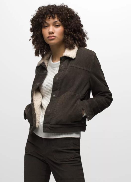 donne Giacca in corda Ashland prAna oliva nera vestiario T6DPZ680