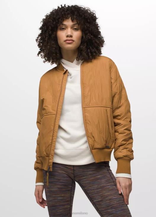 donne bomber esla prAna cammello vestiario T6DPZ690