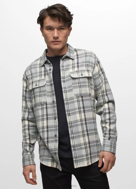 uomini camicia di flanella di westbrook prAna pampa vestiario T6DPZ785