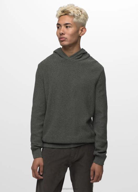 uomini maglione con cappuccio North Loop prAna sempreverde vestiario T6DPZ789