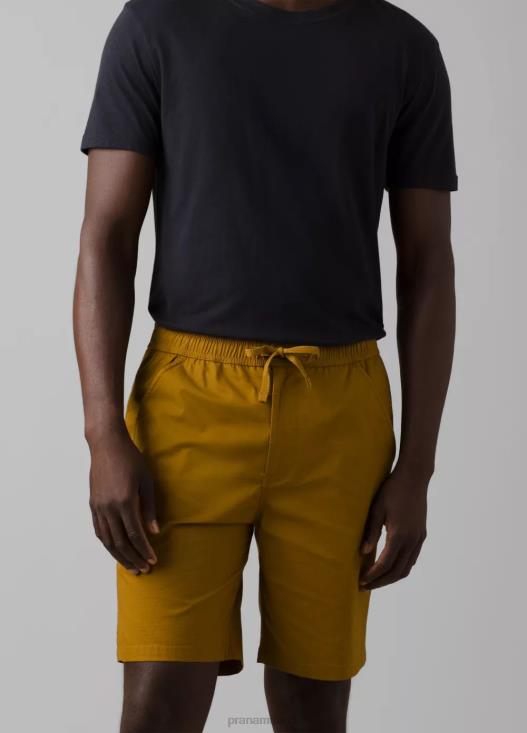 uomini pantaloncini a vita elettronica con doppia visiera prAna bronzo antico fondi T6DPZ1060