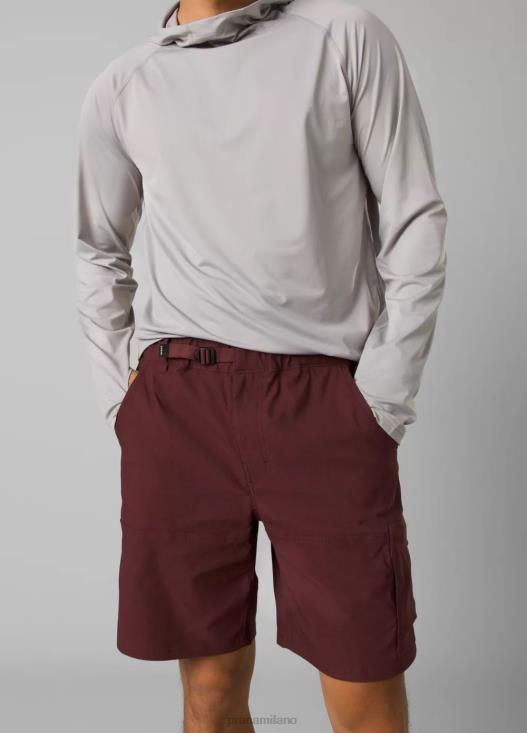 uomini stretch zion e-vita corta ii prAna cacao fondi T6DPZ1052