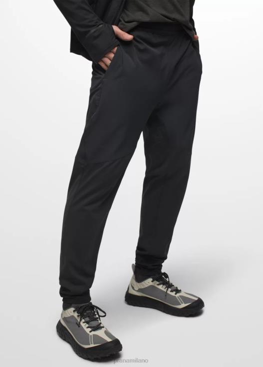 uomini Pantaloni ibridi Ice Flow prAna nero fondi T6DPZ920