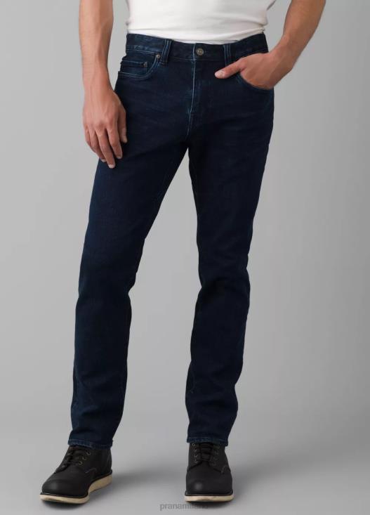 uomini jeans slim hillgard prAna lavaggio scuro con ozono fondi T6DPZ1045