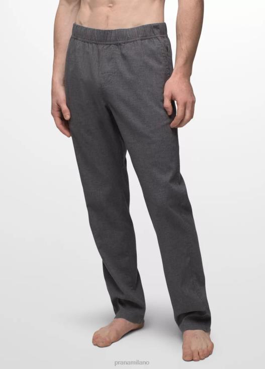 uomini pantaloni a vita elettronica vaha prAna trama di ghiaia fondi T6DPZ1007