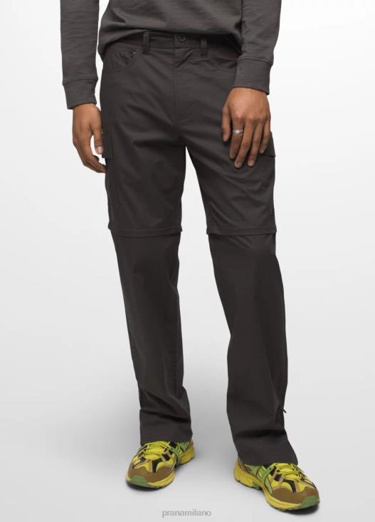uomini pantaloni convertibili con doppia visiera prAna carbone fondi T6DPZ1010