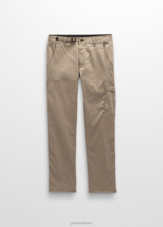 uomini pantaloni dritti elasticizzati sion prAna banco di sabbia fondi T6DPZ942