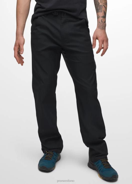 uomini pantaloni elasticizzati Zion ii prAna nero fondi T6DPZ922