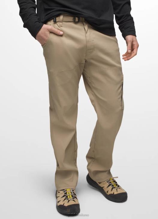 uomini pantaloni elasticizzati sion prAna banco di sabbia fondi T6DPZ930