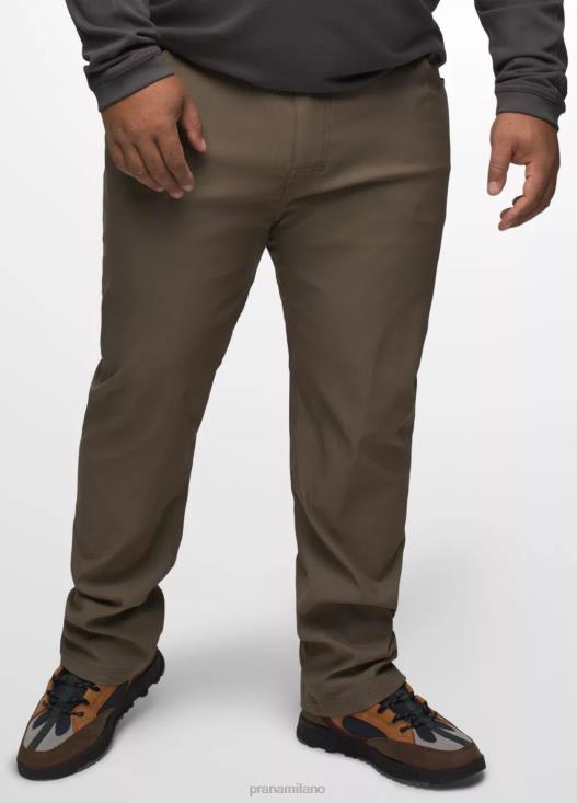 uomini pantaloni slim brion ii prAna fango fondi T6DPZ952