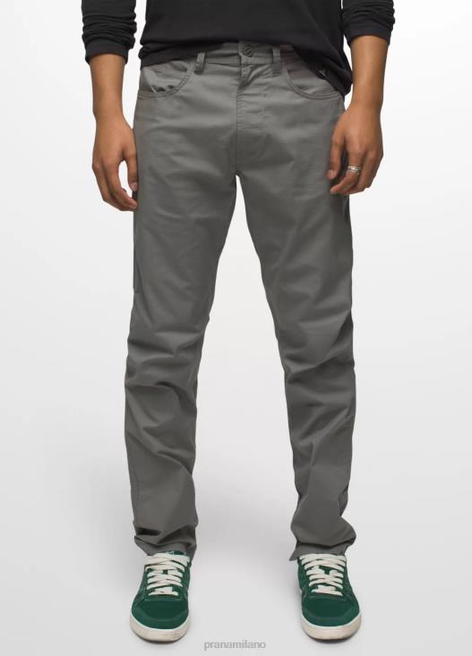 uomini pantaloni slim con doppia visiera prAna pietra focaia fondi T6DPZ981