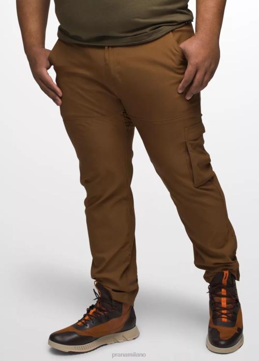 uomini pantaloni slim elasticizzati Zion ii prAna seppia fondi T6DPZ914