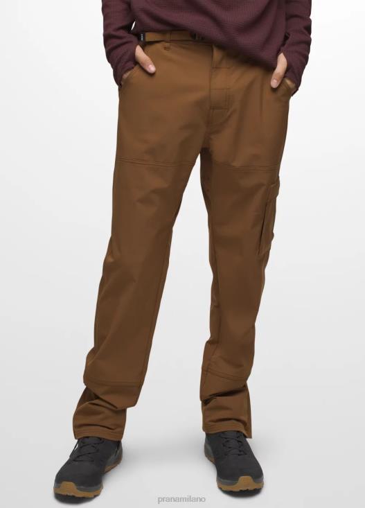uomini stretch sion ai pantaloni prAna seppia fondi T6DPZ946