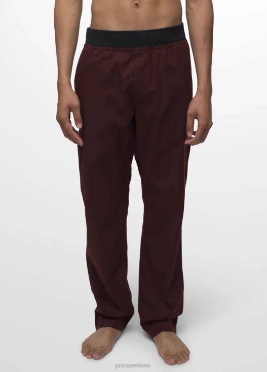 uomini vaha pantaloni dritti prAna cacao fondi T6DPZ993